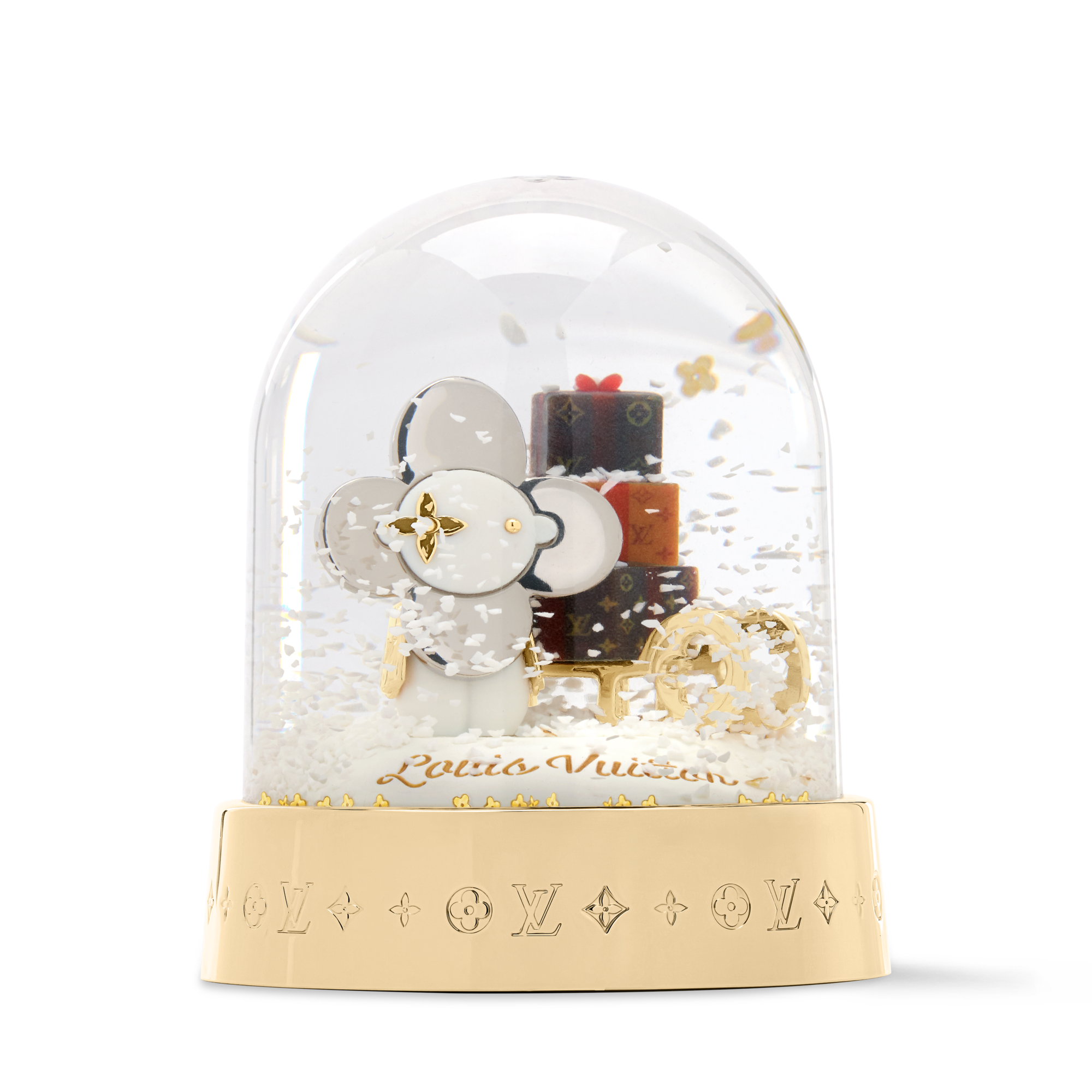 Mascotte Vivienne con palla di neve S00 Bauli, Viaggio e Casa Sport e Giochi } | LOUIS VUITTON (Zoom prodotto)