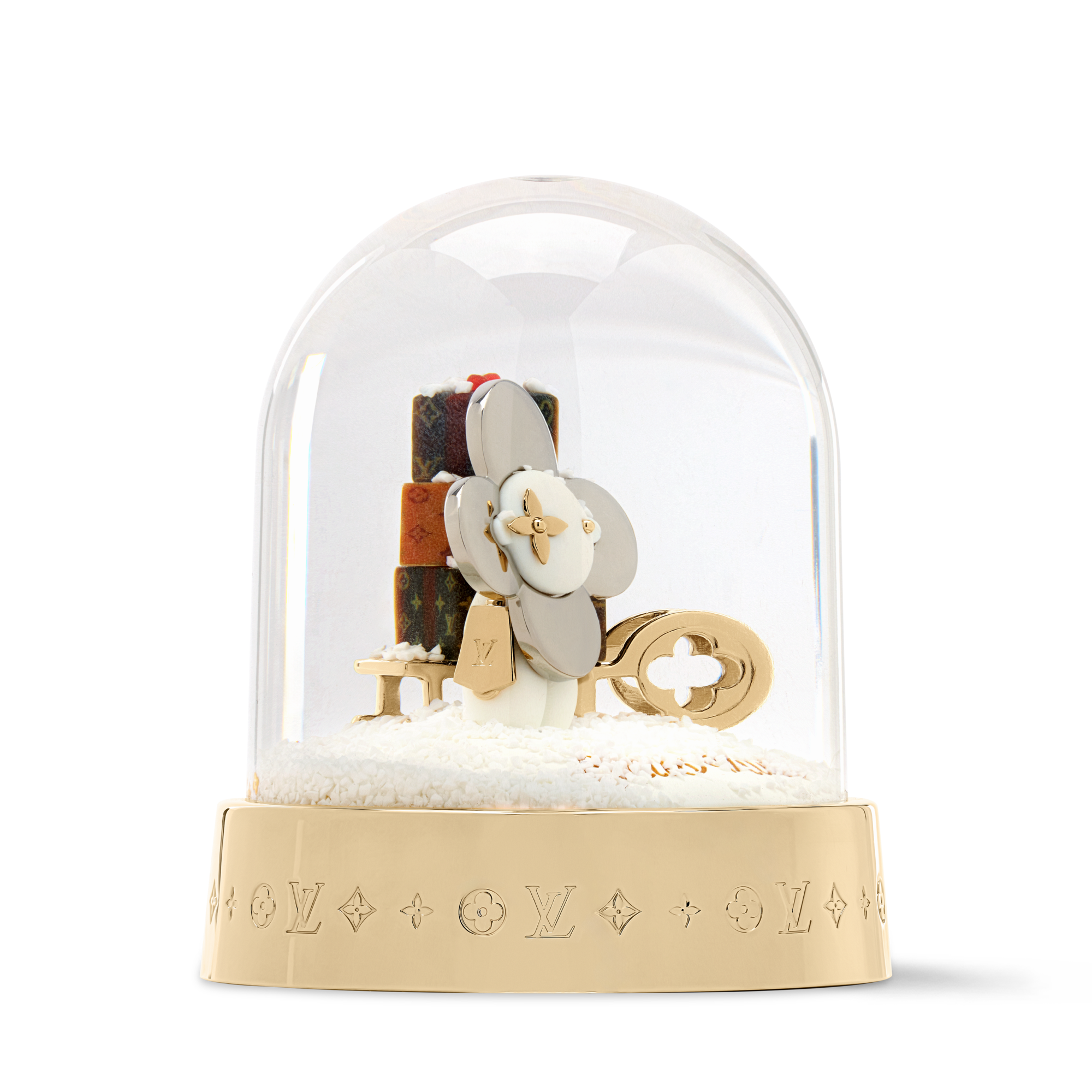 Mascotte Vivienne con palla di neve S00 Bauli, Viaggio e Casa Sport e Giochi } | LOUIS VUITTON (Zoom prodotto)