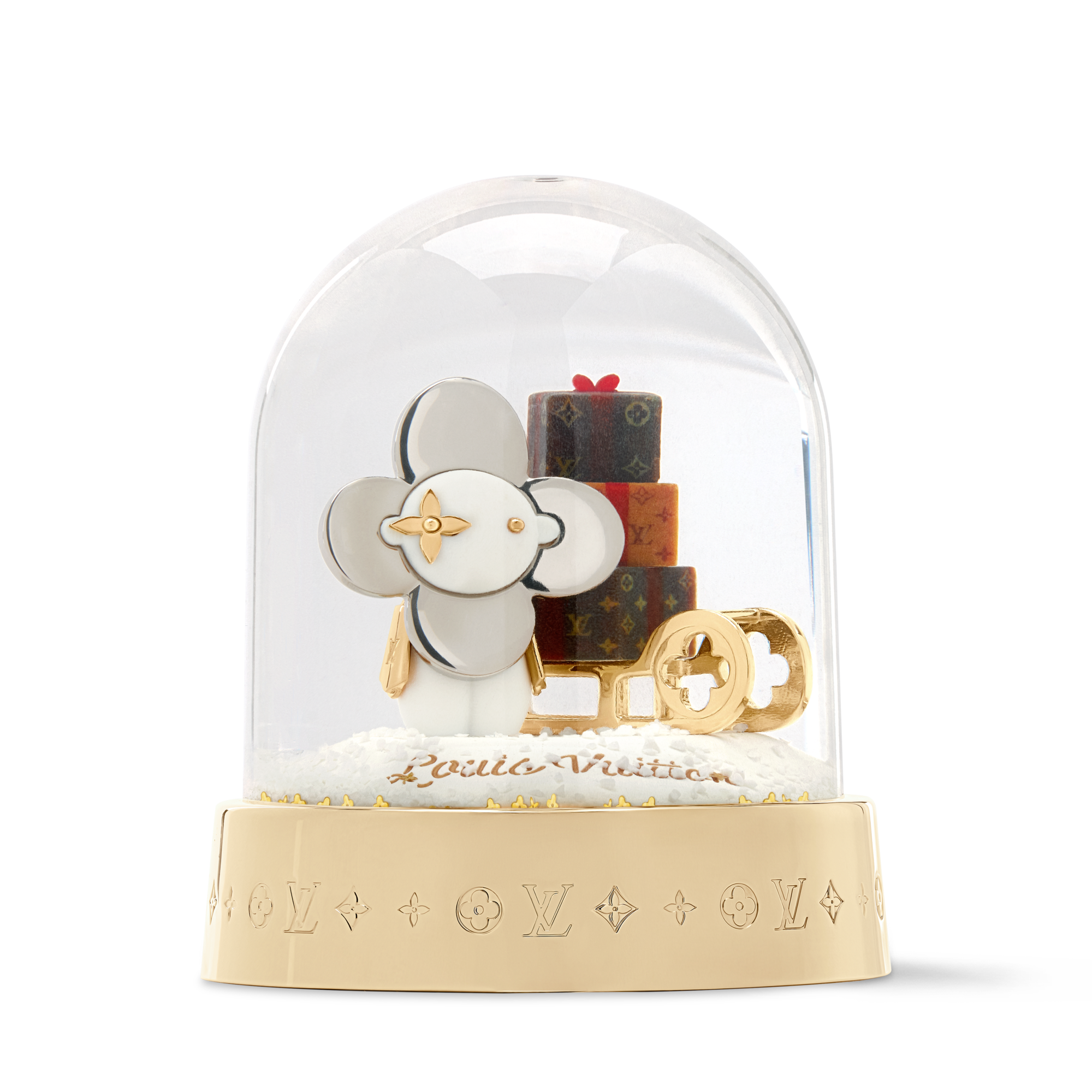 Mascotte Vivienne con palla di neve S00 Bauli, Viaggio e Casa Sport e Giochi } | LOUIS VUITTON (Zoom prodotto)
