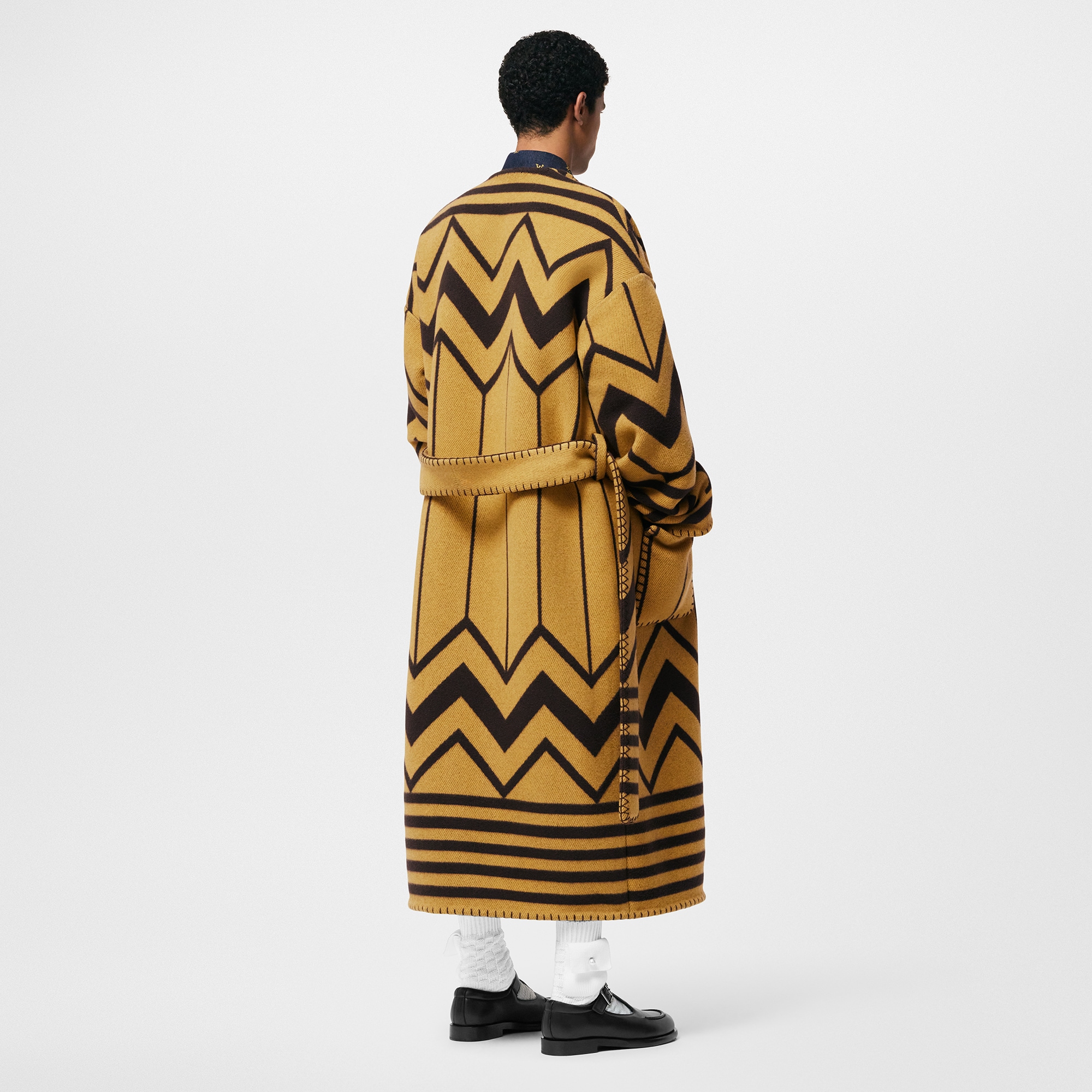 Maxi cappotto in misto lana e cachemire  Uomo Abbigliamento Tutti i Capi di Abbigliamento | LOUIS VUITTON (Zoom prodotto)