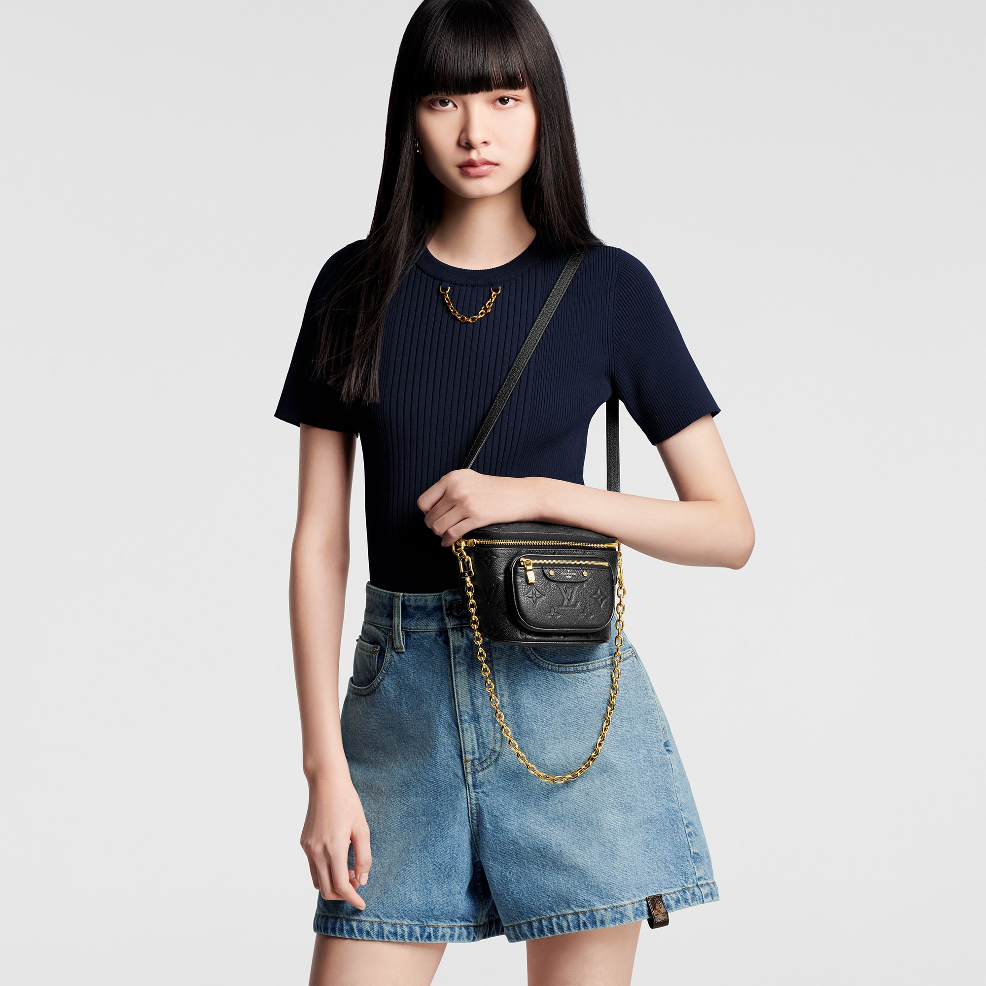Mini Bumbag Pelle Monogram Empreinte Donna Borse da Donna Borse da donna | LOUIS VUITTON (Zoom prodotto)
