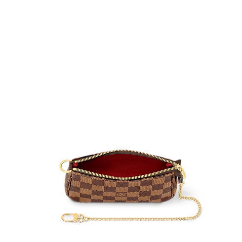 Mini pochette Accessoires Tela Damier Ébène Donna Portafogli e Piccola Pelletteria Tutti i Portafogli e Piccola Pelletteria | LOUIS VUITTON (Zoom prodotto)