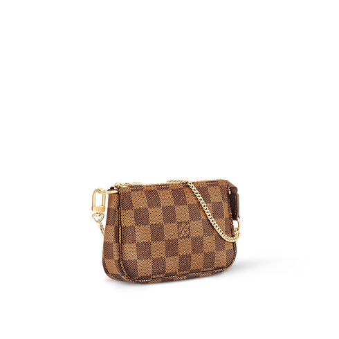 Mini pochette Accessoires Tela Damier Ébène Donna Portafogli e Piccola Pelletteria Tutti i Portafogli e Piccola Pelletteria | LOUIS VUITTON (Zoom prodotto)