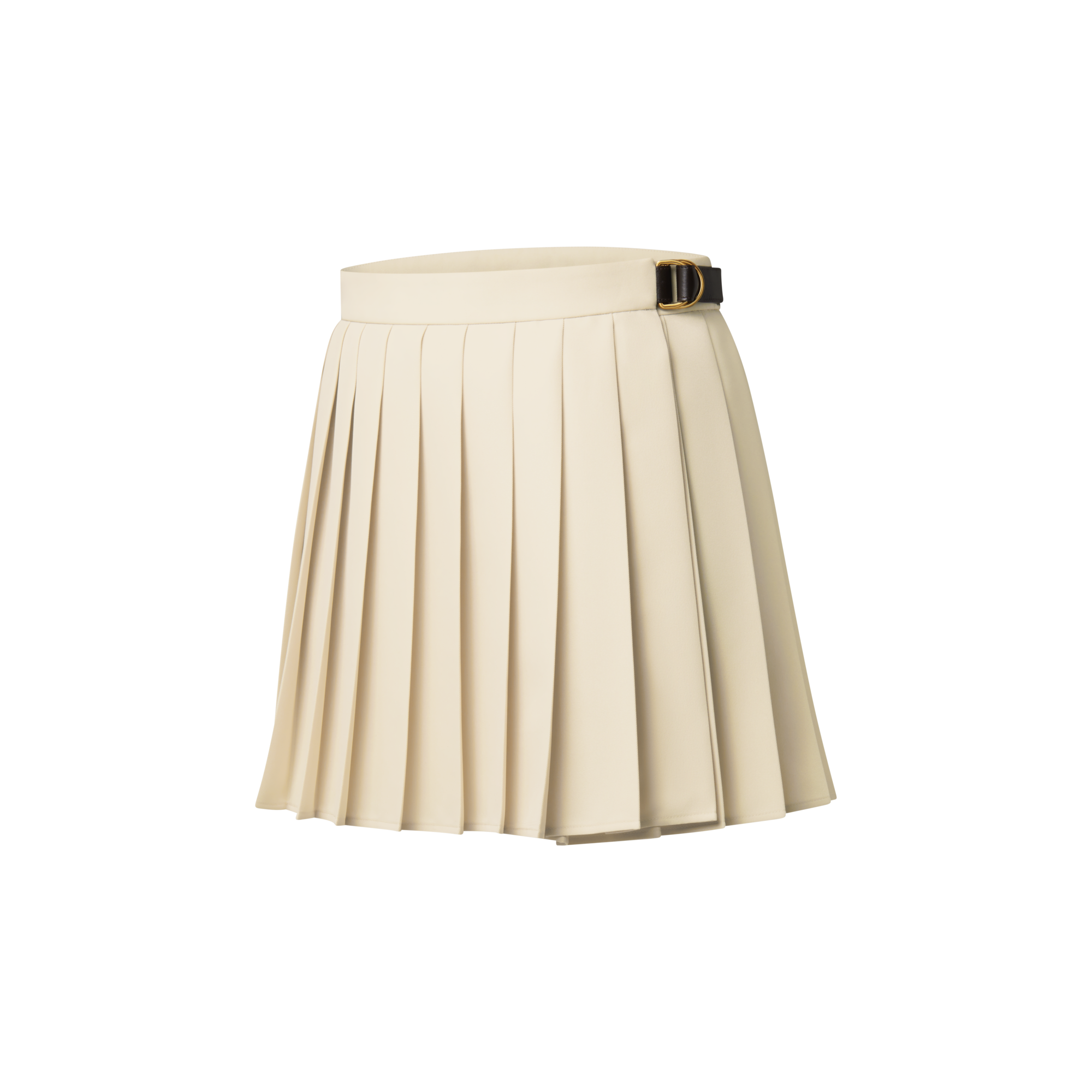 Minigonna a pieghe con cintura  Donna Abbigliamento Gonne e Shorts | LOUIS VUITTON (Zoom prodotto)