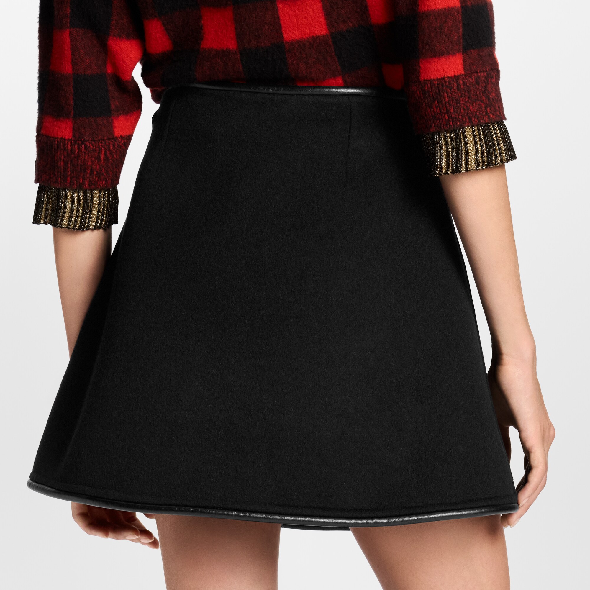 Minigonna a portafoglio double face  Donna Abbigliamento Gonne e Shorts | LOUIS VUITTON (Zoom prodotto)