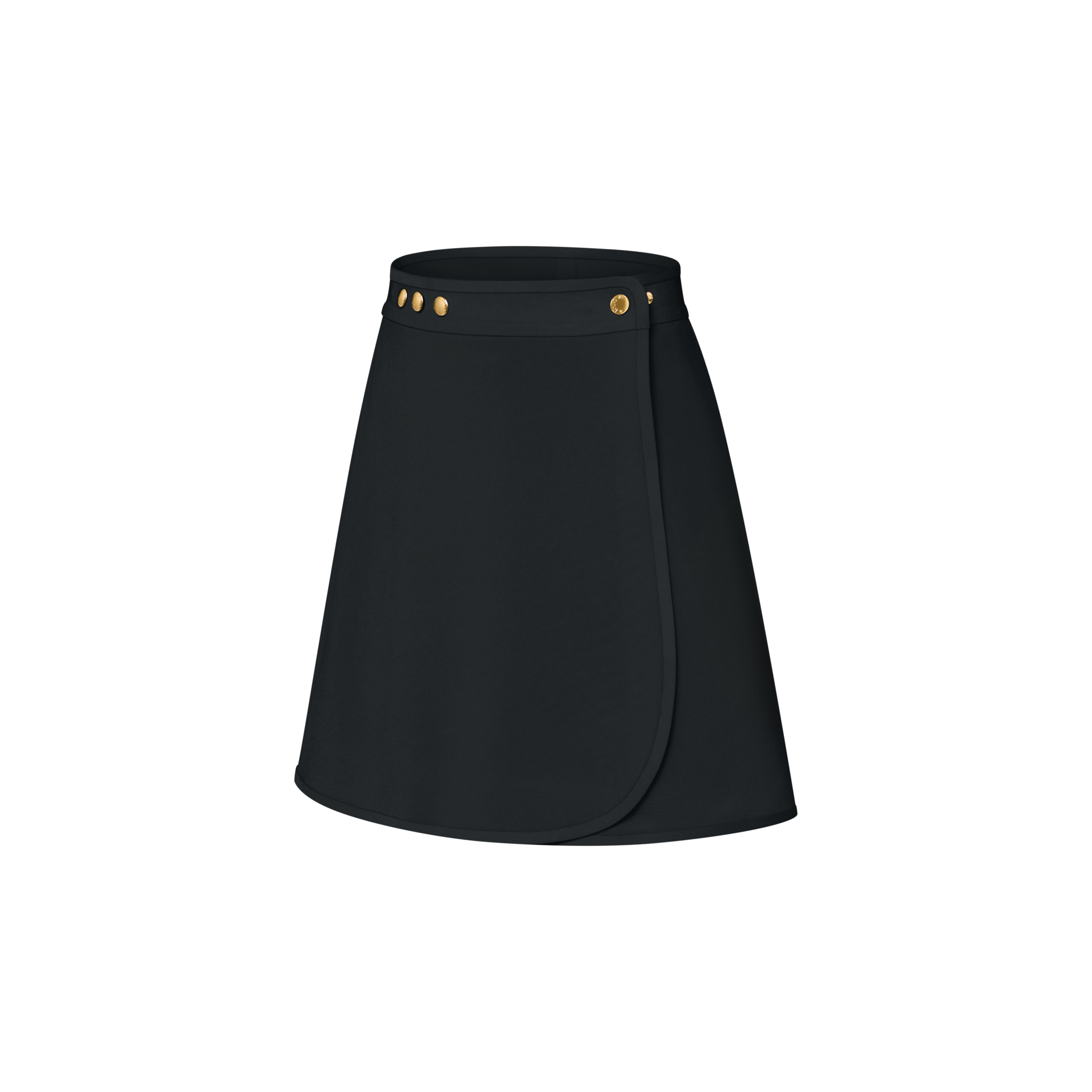 Minigonna a portafoglio in jersey tecnico  Donna Abbigliamento Gonne e Shorts | LOUIS VUITTON (Zoom prodotto)