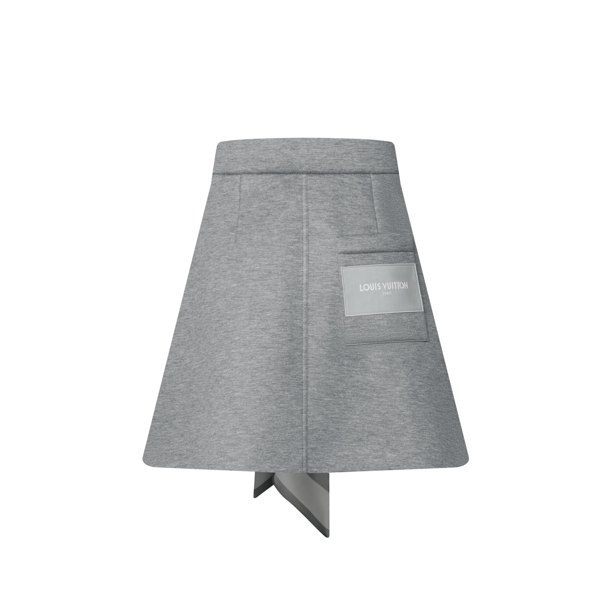 Minigonna con foulard e motivo Monogram  Donna Abbigliamento Gonne e Shorts | LOUIS VUITTON (Zoom prodotto)