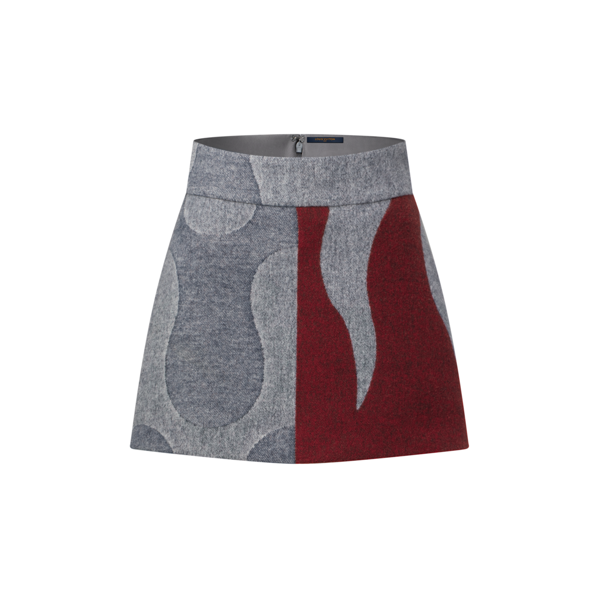 Minigonna con motivo fiamma in jacquard  Donna Abbigliamento Gonne e Shorts | LOUIS VUITTON (Zoom prodotto)