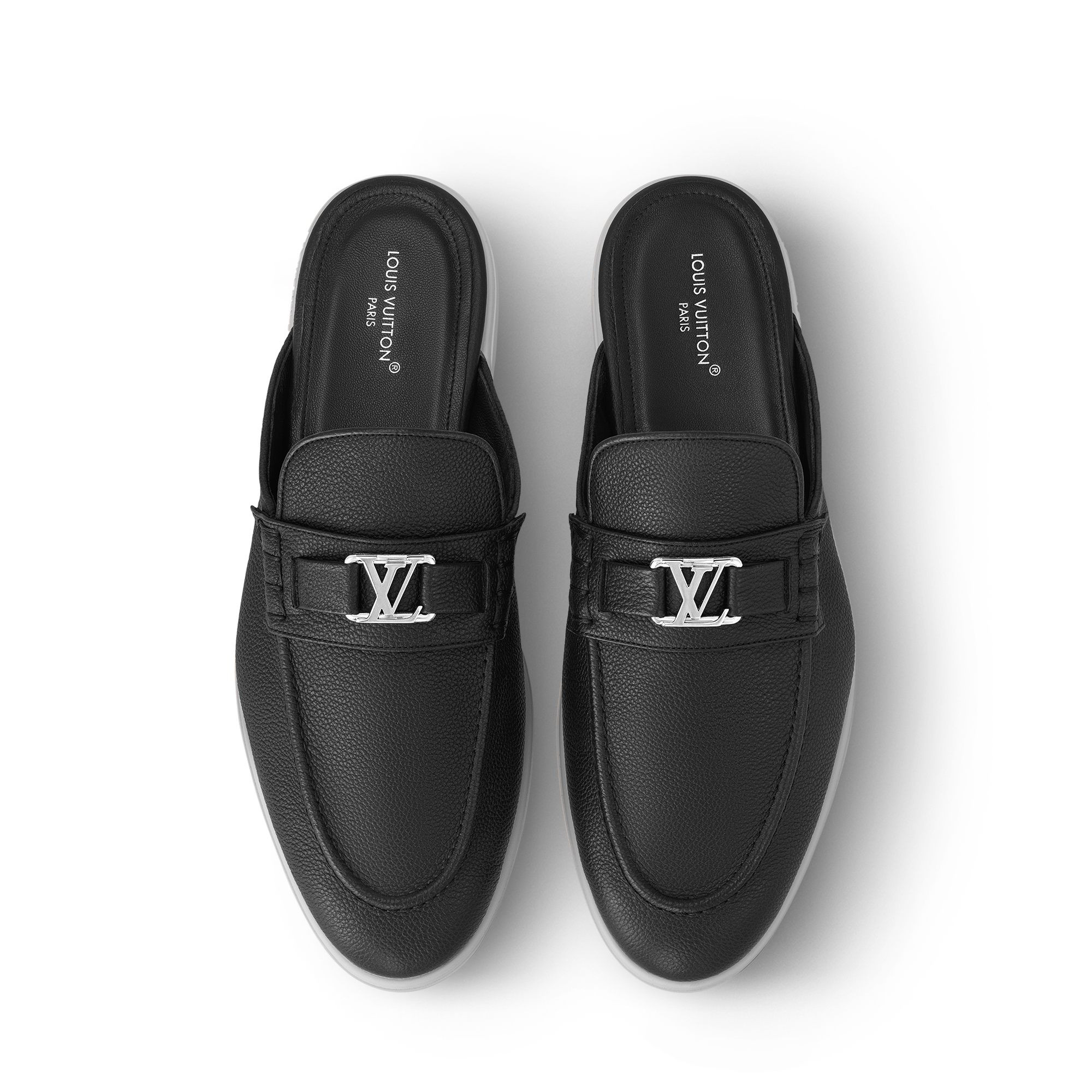 Mocassino aperto sul retro Estate  Uomo Calzature Mocassini | LOUIS VUITTON (Zoom prodotto)