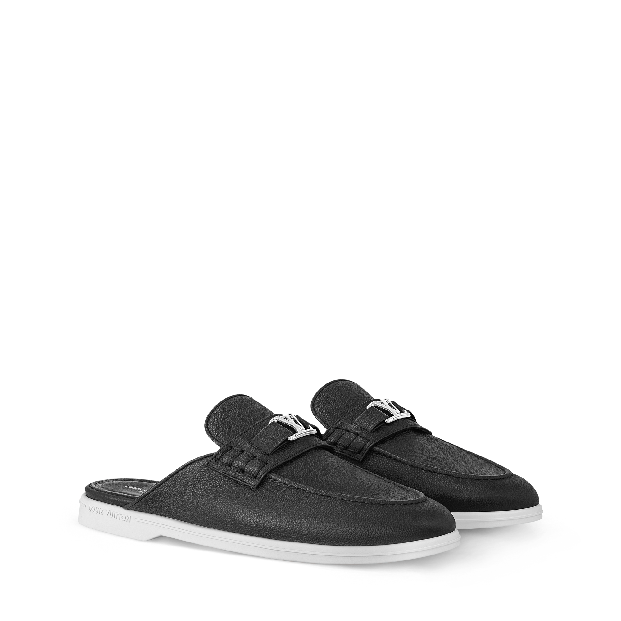 Mocassino aperto sul retro Estate  Uomo Calzature Mocassini | LOUIS VUITTON (Zoom prodotto)