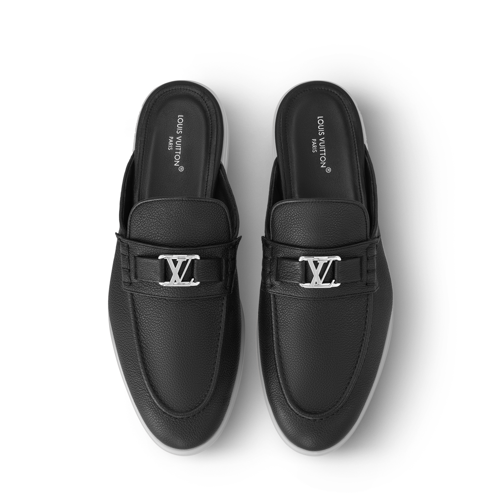 Mocassino aperto sul retro Estate  Uomo Calzature Mocassini | LOUIS VUITTON (Zoom prodotto)
