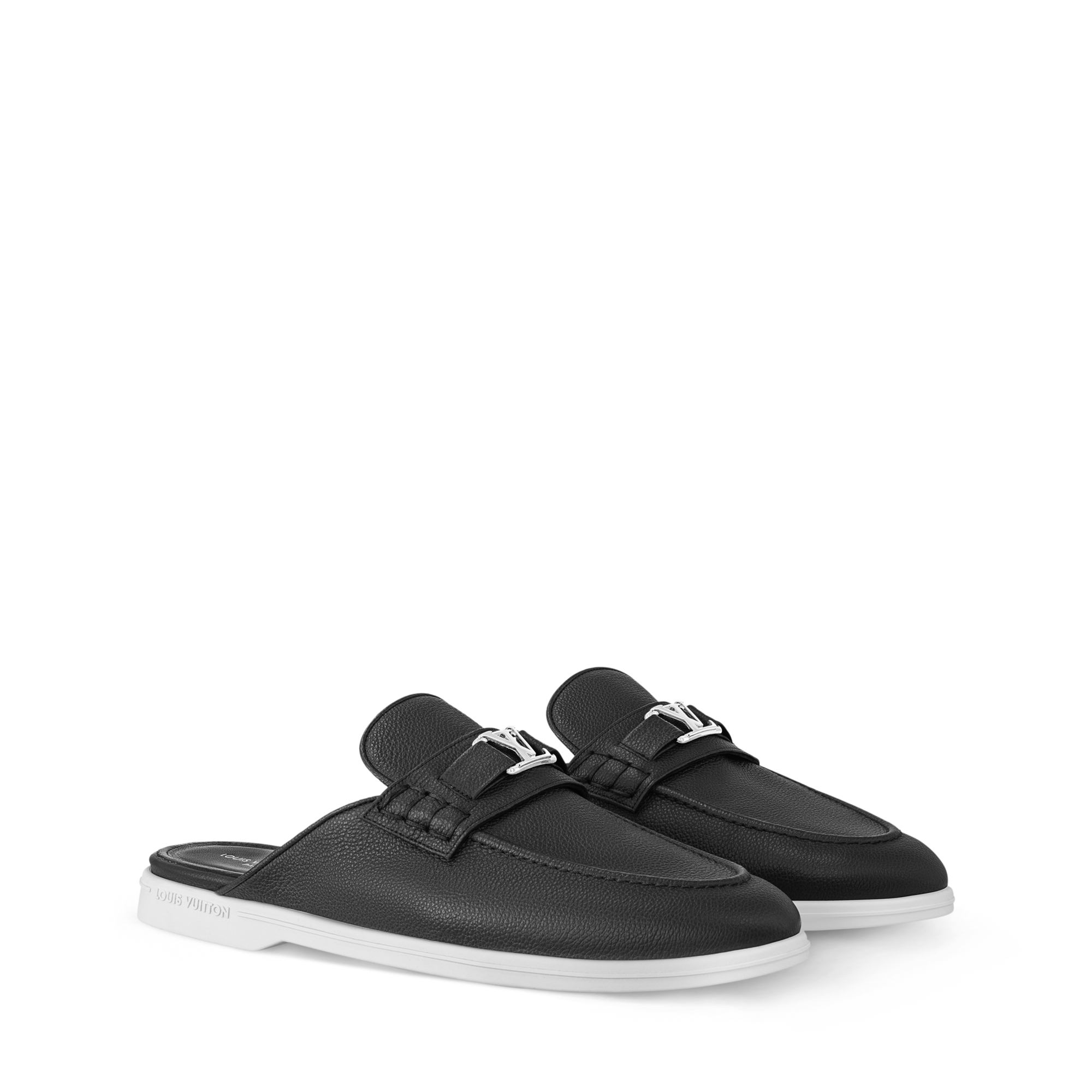 Mocassino aperto sul retro Estate  Uomo Calzature Mocassini | LOUIS VUITTON (Zoom prodotto)