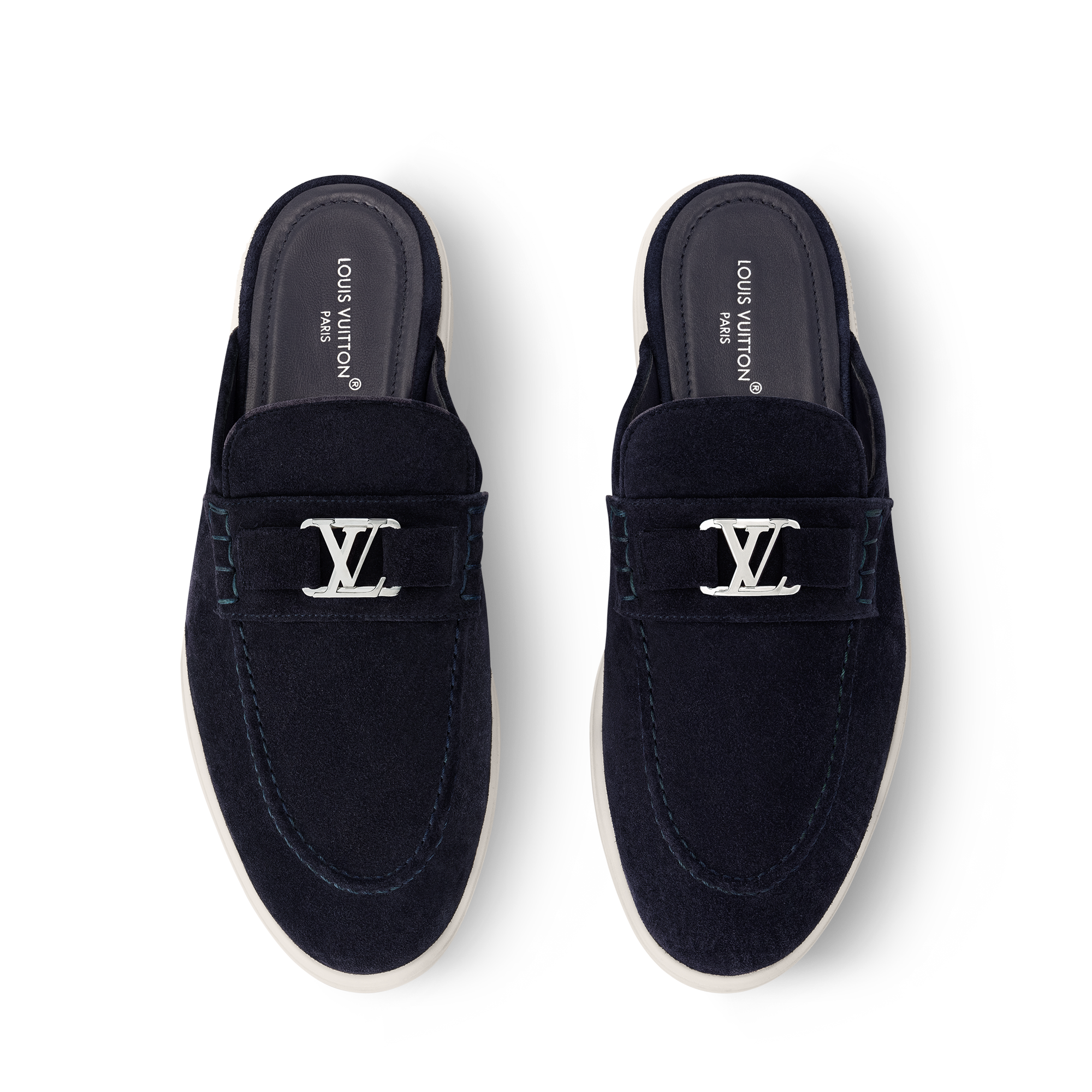 Mocassino aperto sul retro Estate  Uomo Calzature Mocassini | LOUIS VUITTON (Zoom prodotto)