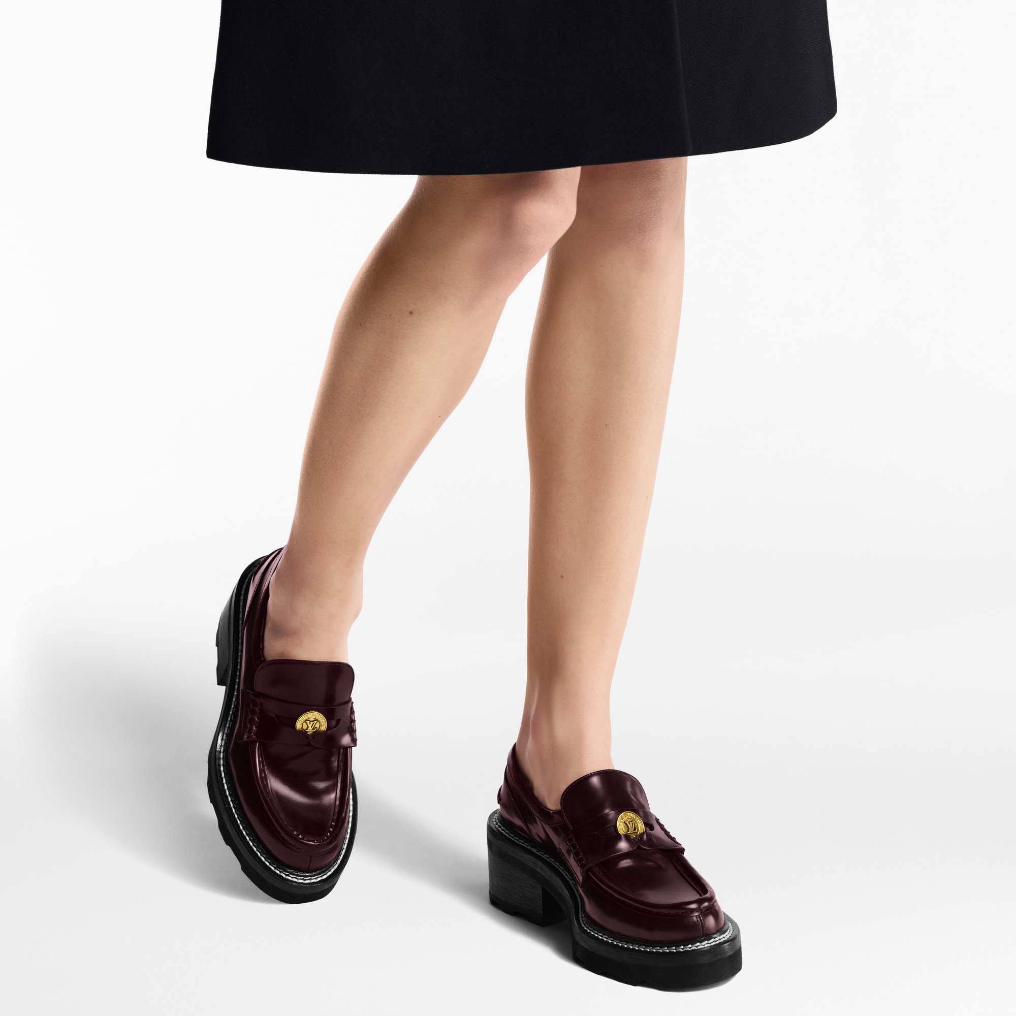 Mocassino LV Beaubourg  Donna Calzature Mocassini e Ballerine | LOUIS VUITTON (Zoom prodotto)