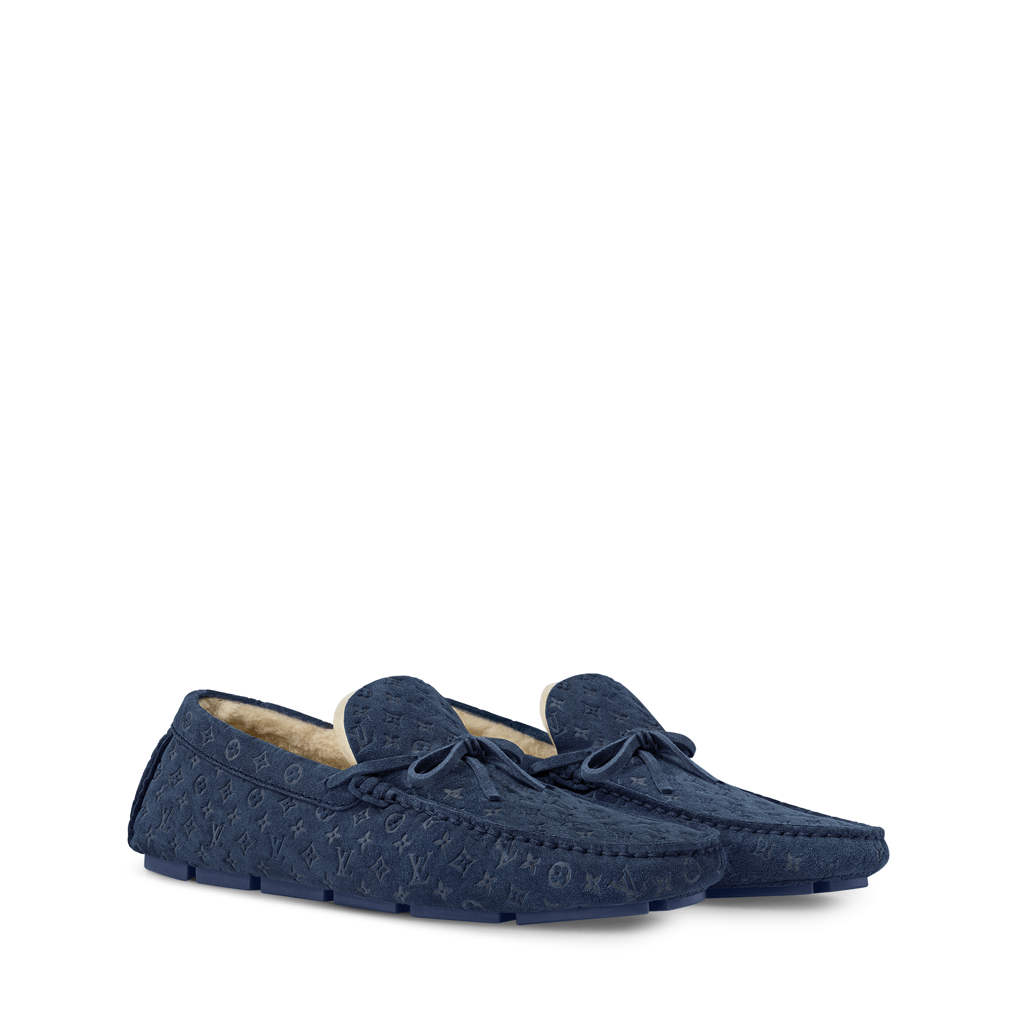 Mocassino LV Driver con shearling  Novità Per gli uomini LV Ski | LOUIS VUITTON (Zoom prodotto)