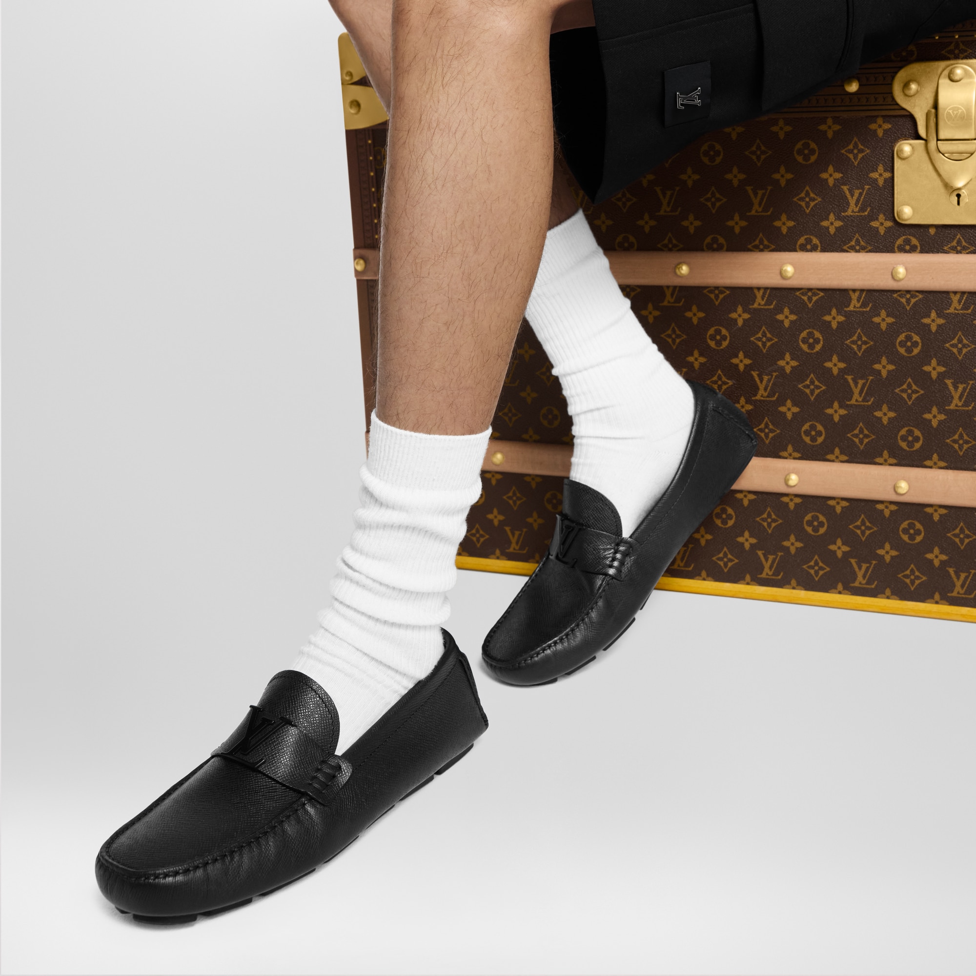 Mocassino LV Monza Taïga  Uomo Calzature Mocassini | LOUIS VUITTON (Zoom prodotto)