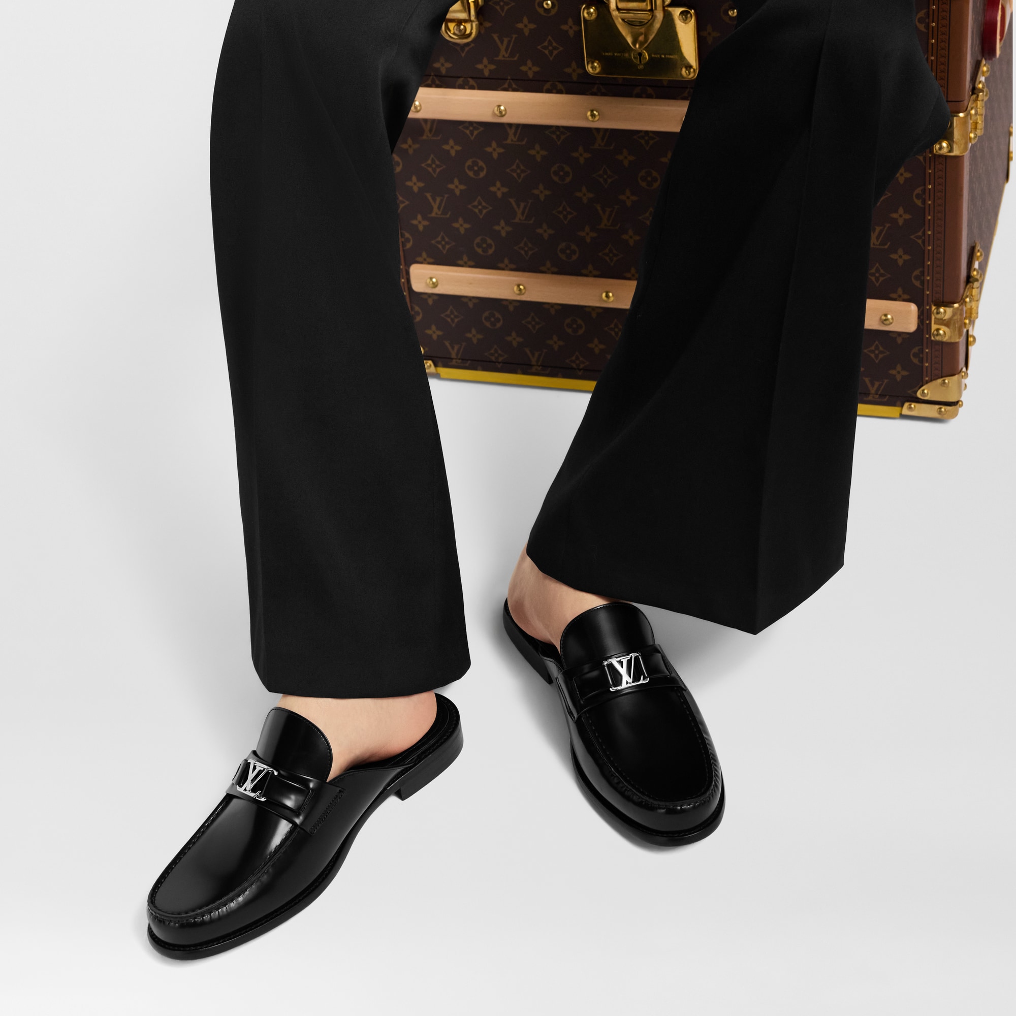Mocassino Major aperto sul retro  Uomo Calzature Mocassini | LOUIS VUITTON (Zoom prodotto)