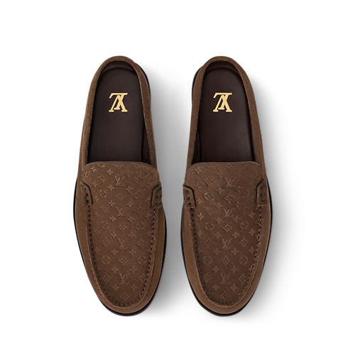 Mocassino Major aperto sul retro Uomo Calzature Mocassini | LOUIS VUITTON (Zoom prodotto)