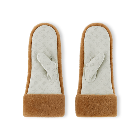 Muffole Monogram Shearling S00 Donna Accessori Cappelli e Berretti | LOUIS VUITTON (Zoom prodotto)