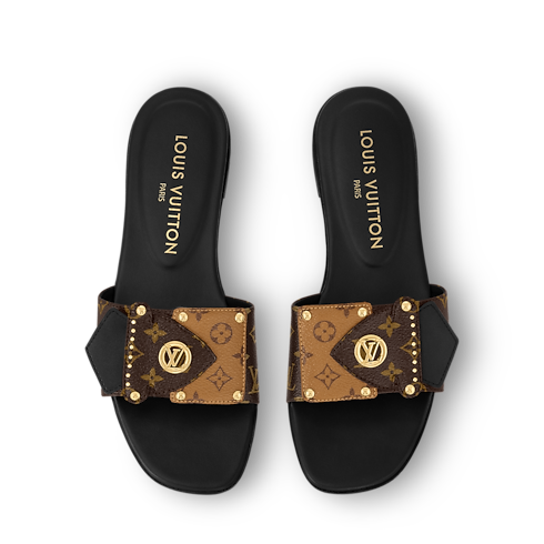 Mule bassa LV Frame Donna Calzature Mules e Sliders | LOUIS VUITTON (Zoom prodotto)