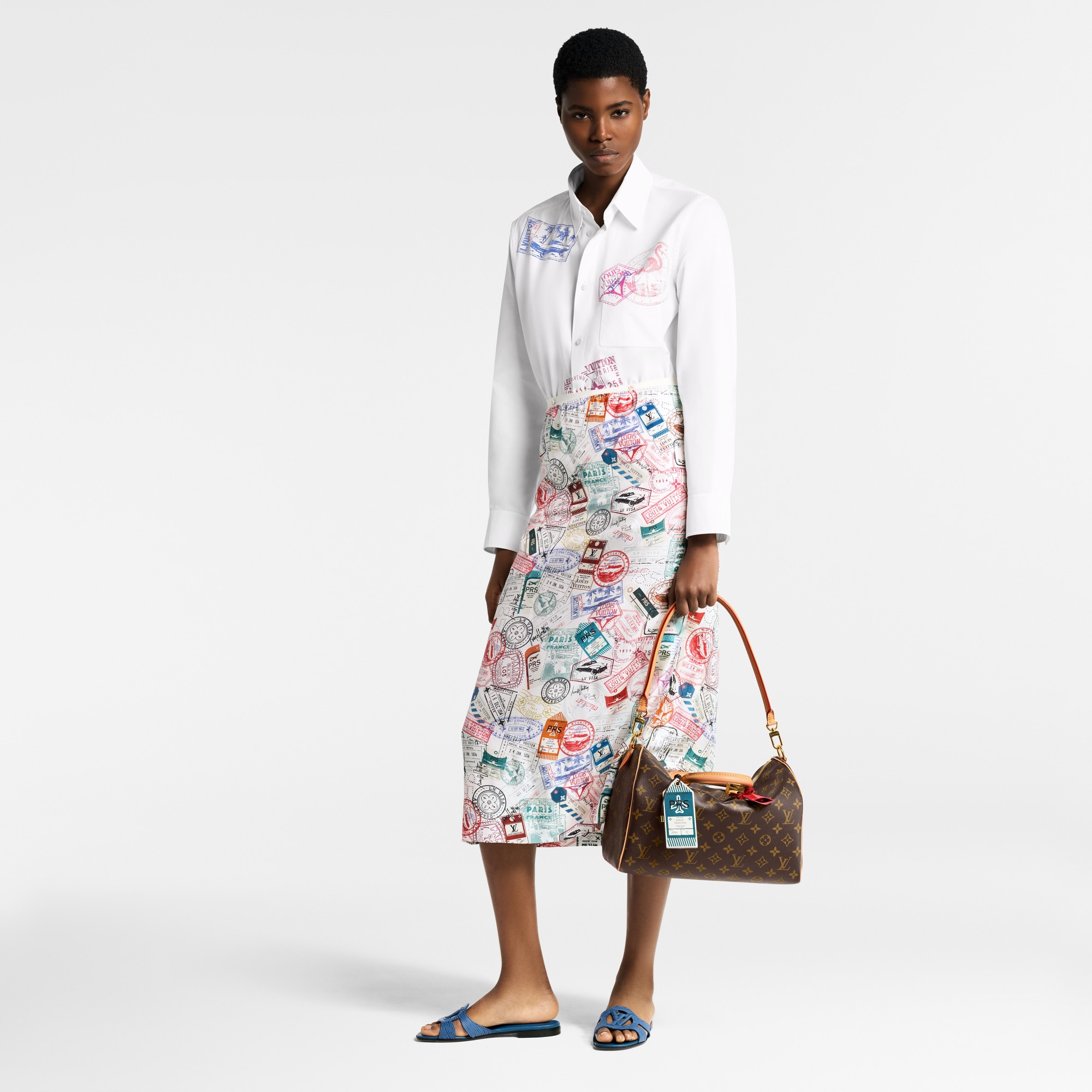 Mule bassa LV Isola  Donna Calzature Mules e Sliders | LOUIS VUITTON (Zoom prodotto)