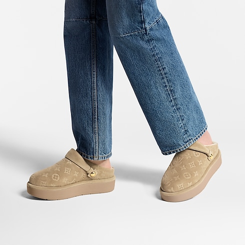 Mule chiusa con plateau Aspen Uomo Discontinued Product Obs 16 | LOUIS VUITTON (Zoom prodotto)