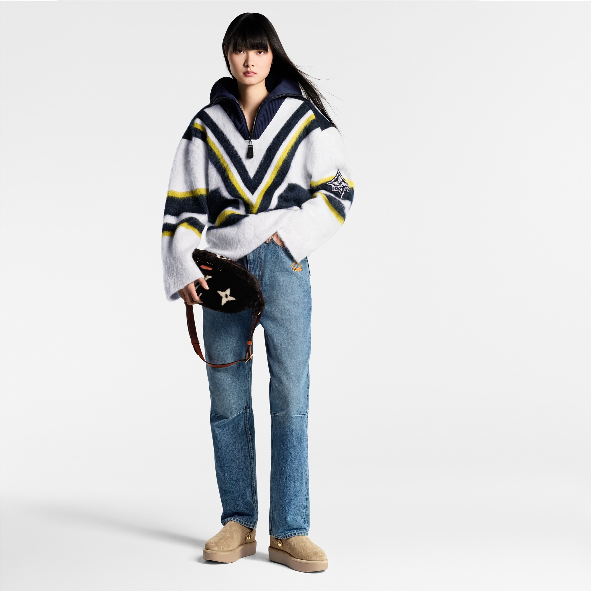 Mule chiusa con plateau Aspen  Donna Calzature Mules e Sliders | LOUIS VUITTON (Zoom prodotto)