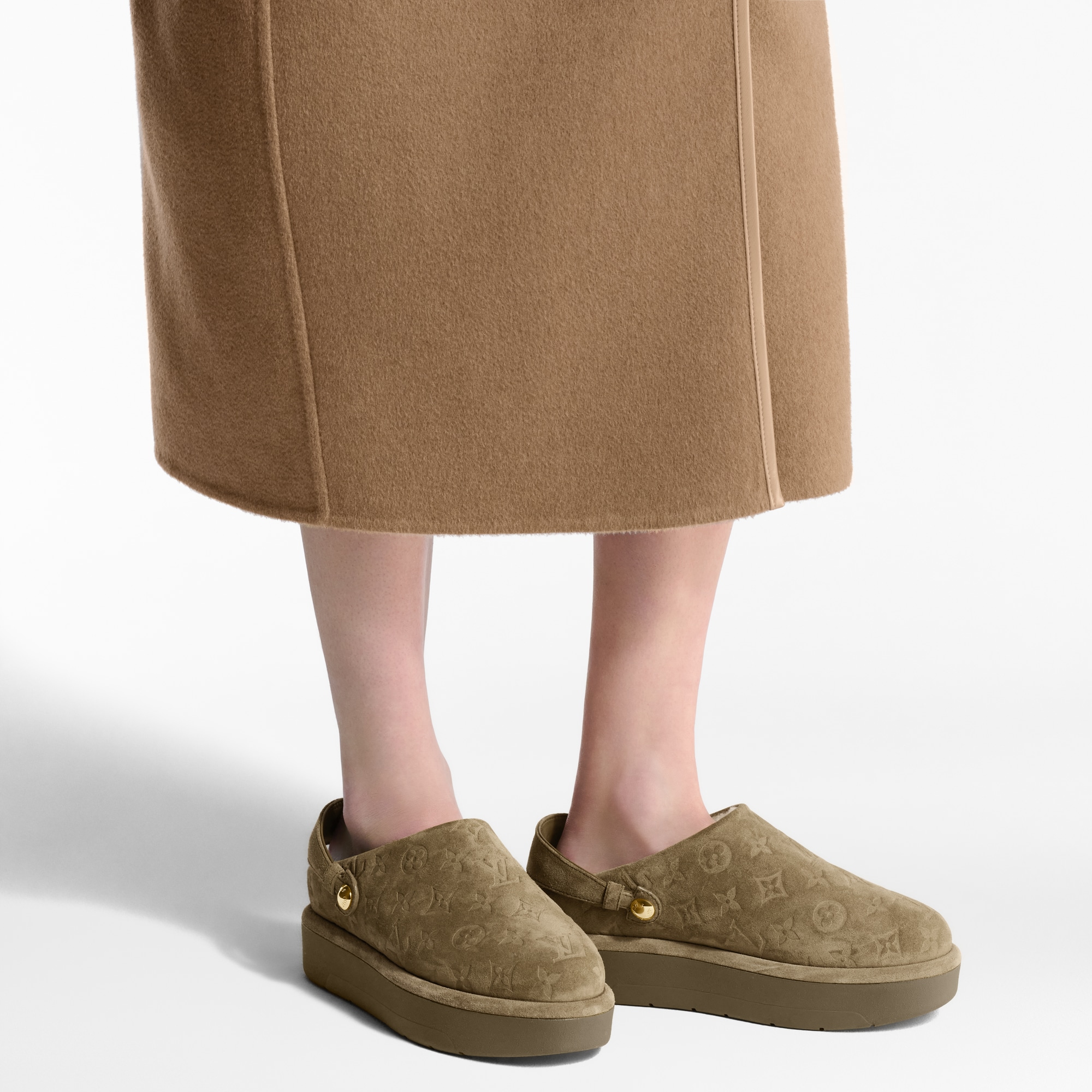 Mule chiusa con plateau Aspen  Donna Calzature Mules e Sliders | LOUIS VUITTON (Zoom prodotto)