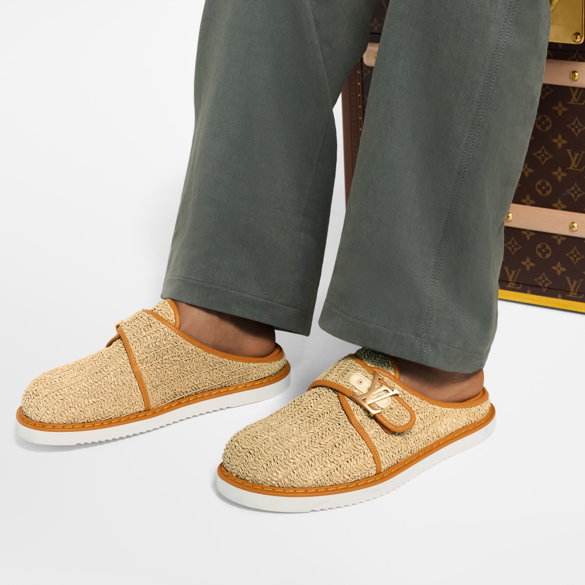 Mule LV Easy  Uomo Calzature Sandali | LOUIS VUITTON (Zoom prodotto)