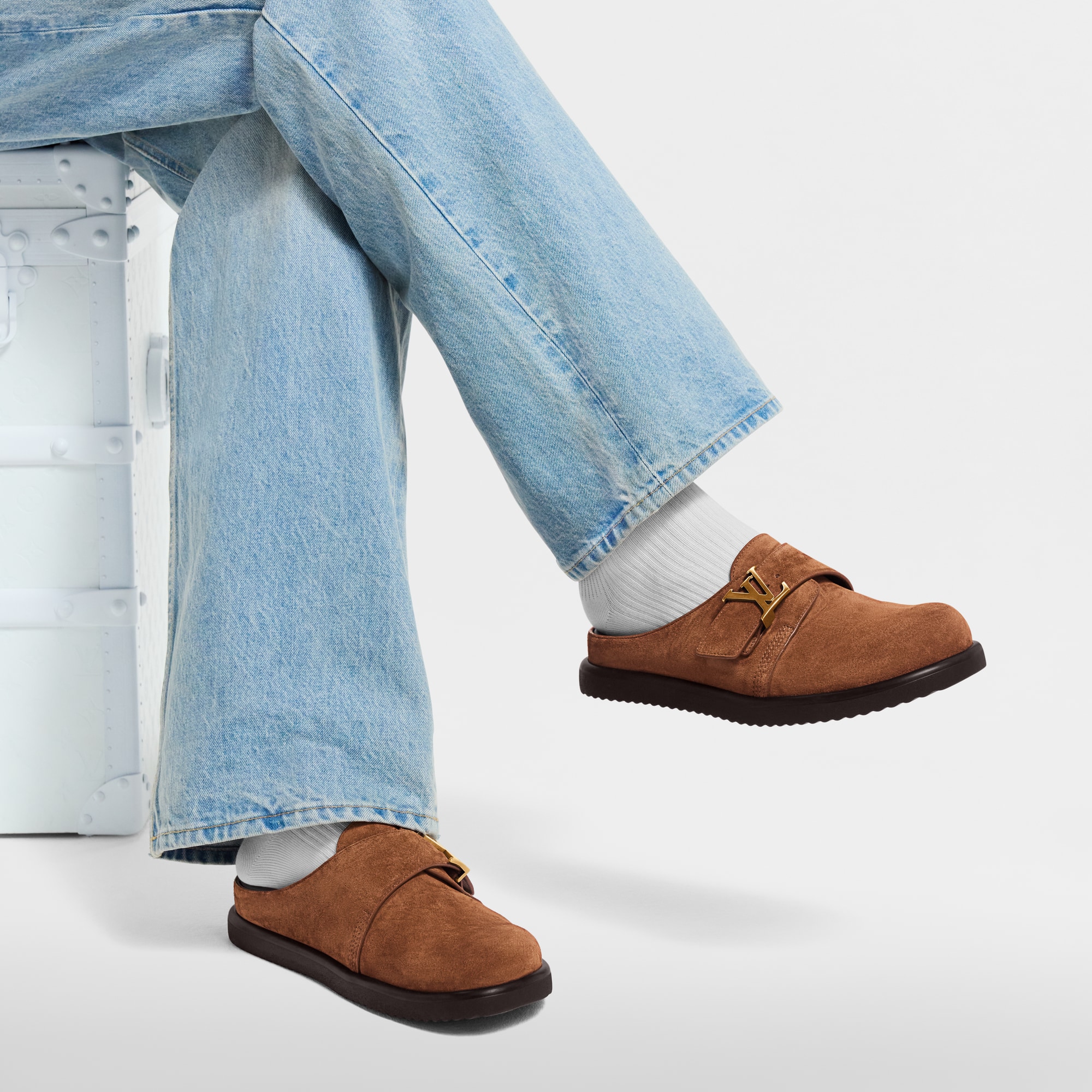 Mule LV Easy  Uomo Calzature Sandali | LOUIS VUITTON (Zoom prodotto)