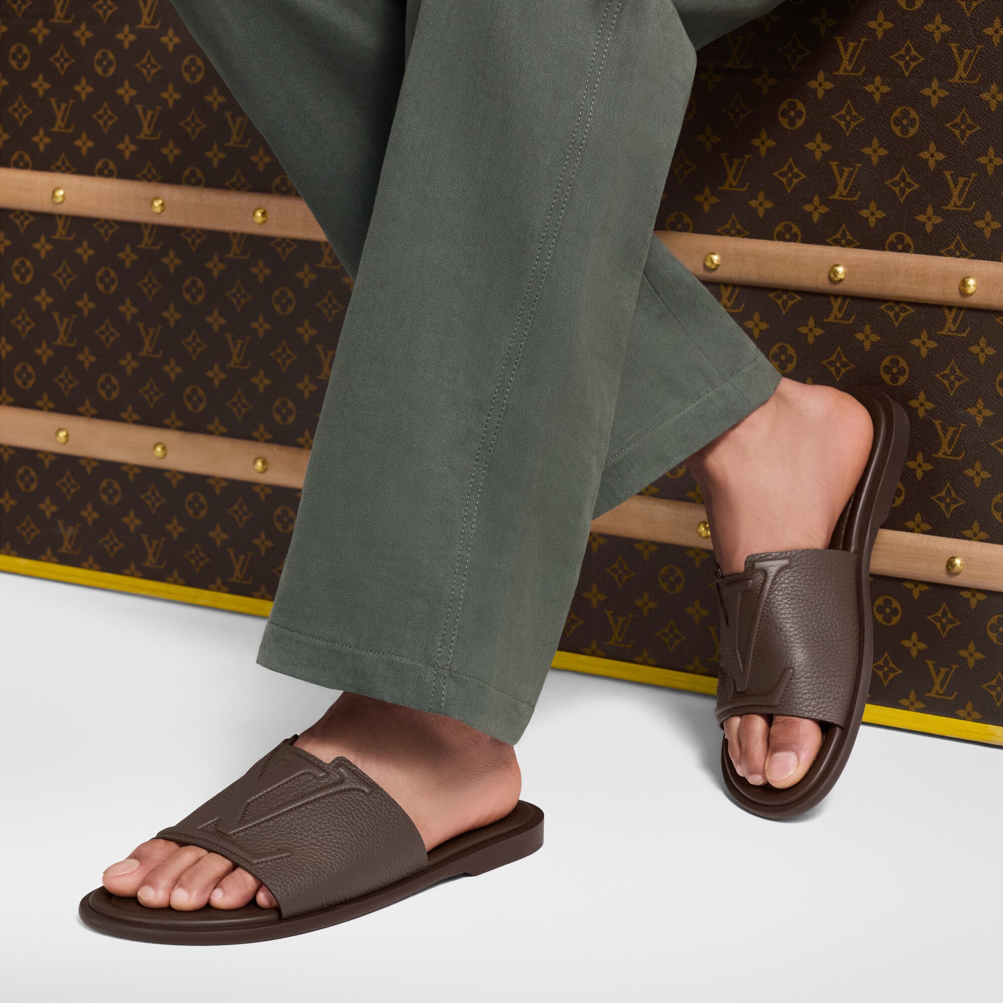 Mule LV Portofino  Uomo Calzature Sandali | LOUIS VUITTON (Zoom prodotto)
