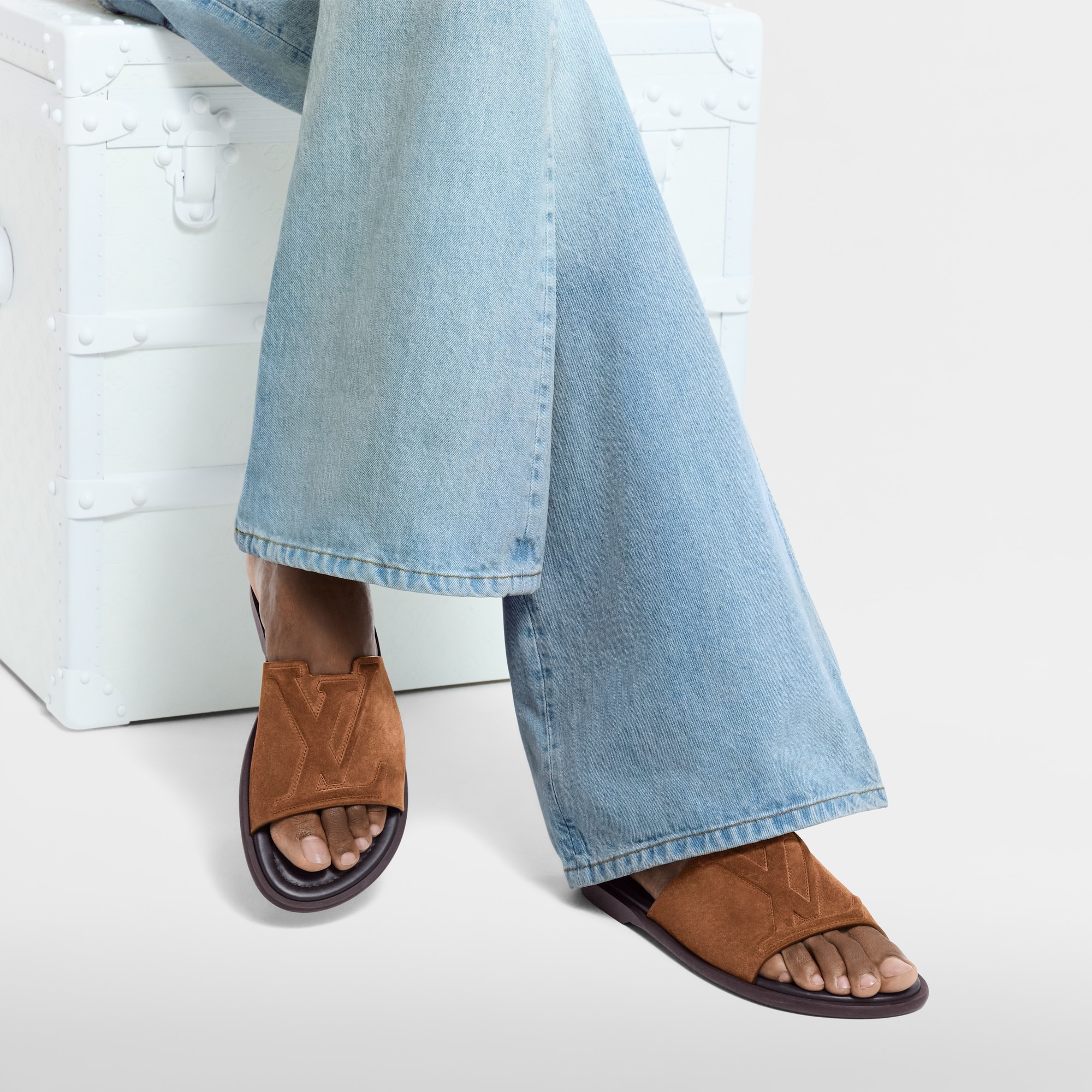 Mule LV Portofino  Uomo Calzature Sandali | LOUIS VUITTON (Zoom prodotto)