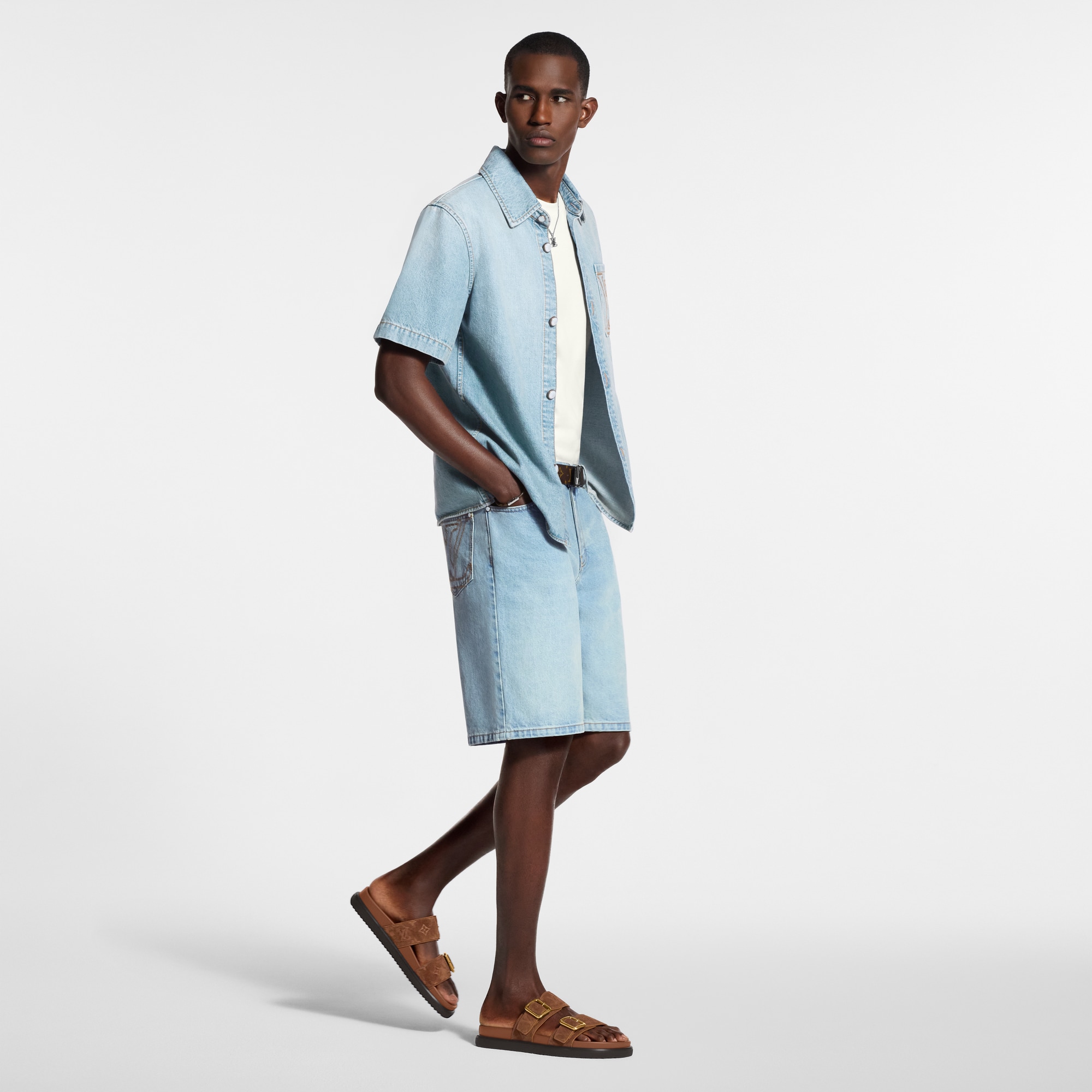 Mule LV Venice  Uomo Calzature Sandali | LOUIS VUITTON (Zoom prodotto)