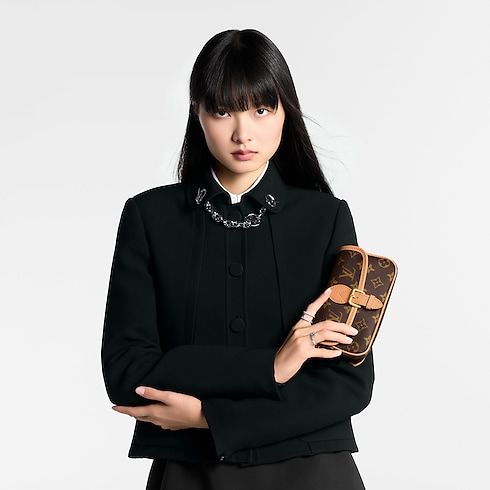 Nano Diane Tela Monogram Donna Portafogli e Piccola Pelletteria Mini Borse | LOUIS VUITTON (Zoom prodotto)