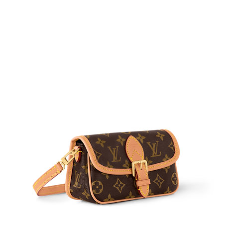 Nano Diane Tela Monogram Donna Portafogli e Piccola Pelletteria Mini Borse | LOUIS VUITTON (Zoom prodotto)