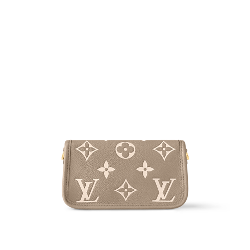 Nano Diane Pelle Empreinte Monogram Bicolor Donna Portafogli e Piccola Pelletteria Mini Borse | LOUIS VUITTON (Zoom prodotto)
