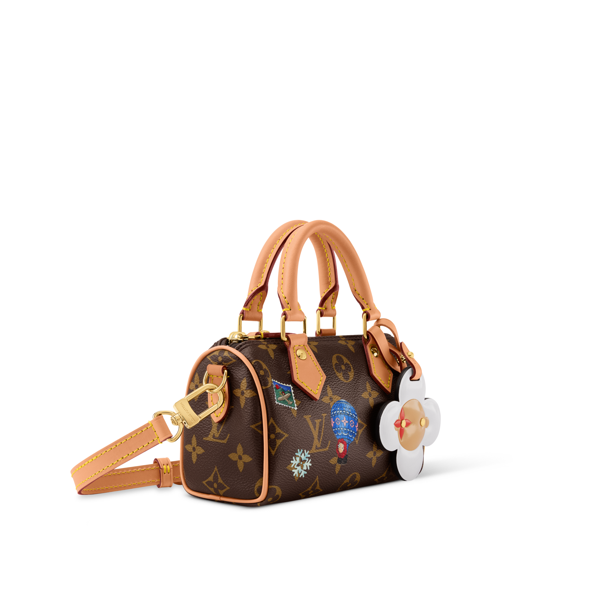 Nano Speedy Tela Monogram Donna Portafogli e Piccola Pelletteria Mini Borse | LOUIS VUITTON (Zoom prodotto)