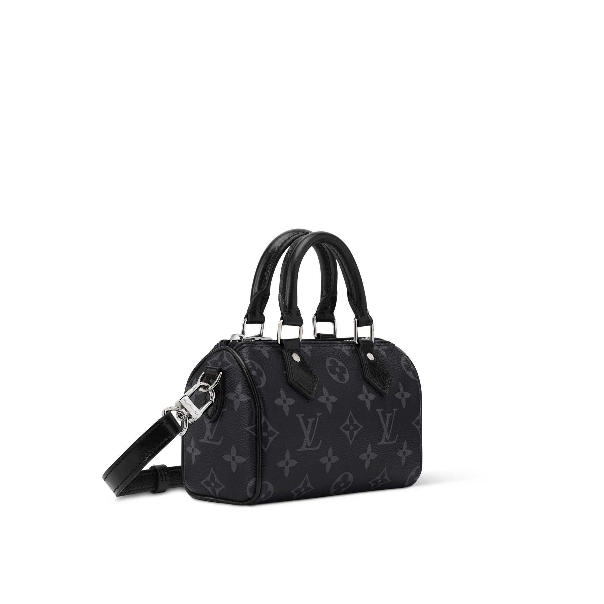 Nano Speedy Monogram Eclipse Donna Portafogli e Piccola Pelletteria Mini Borse | LOUIS VUITTON (Zoom prodotto)