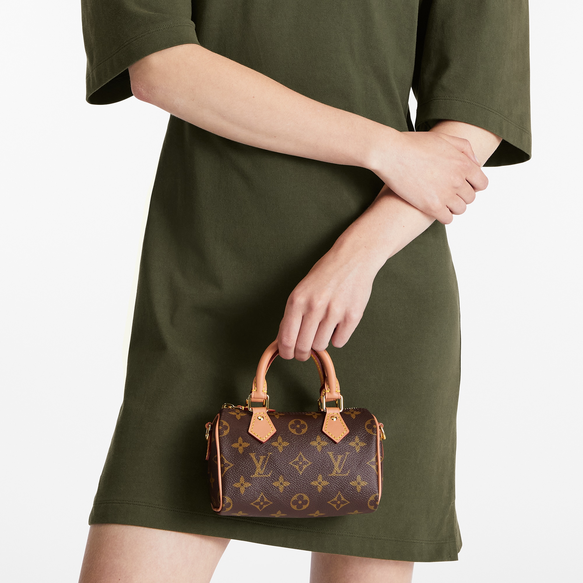 Nano Speedy Tela Monogram Donna Borse da Donna Borse da donna | LOUIS VUITTON (Zoom prodotto)
