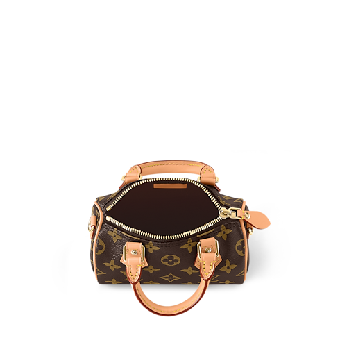 Nano Speedy Tela Monogram Donna Borse da Donna Borse da donna | LOUIS VUITTON (Zoom prodotto)