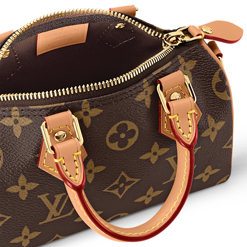 Nano Speedy Tela Monogram Donna Borse da Donna Borse da donna | LOUIS VUITTON (Zoom prodotto)