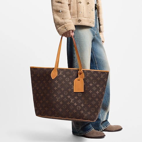 Nevereverfull Autres Cuirs Monogram Uomo Viaggio Borse da Viaggio | LOUIS VUITTON (Zoom prodotto)