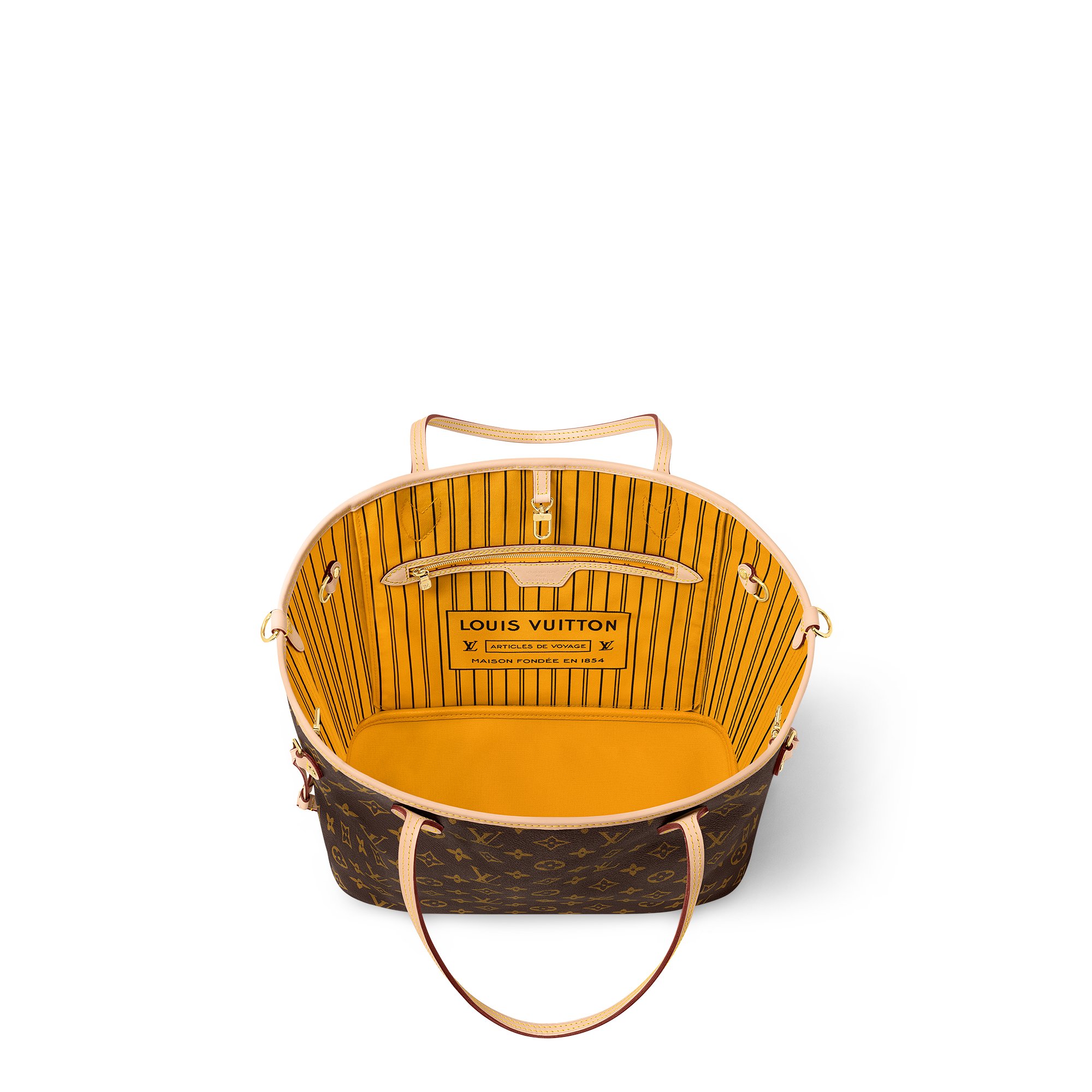 Neverfull Bandoulière Inside Out MM Tela Monogram Borse e Piccola Pelletteria Borse da Donna Icone LV | LOUIS VUITTON (Zoom prodotto)