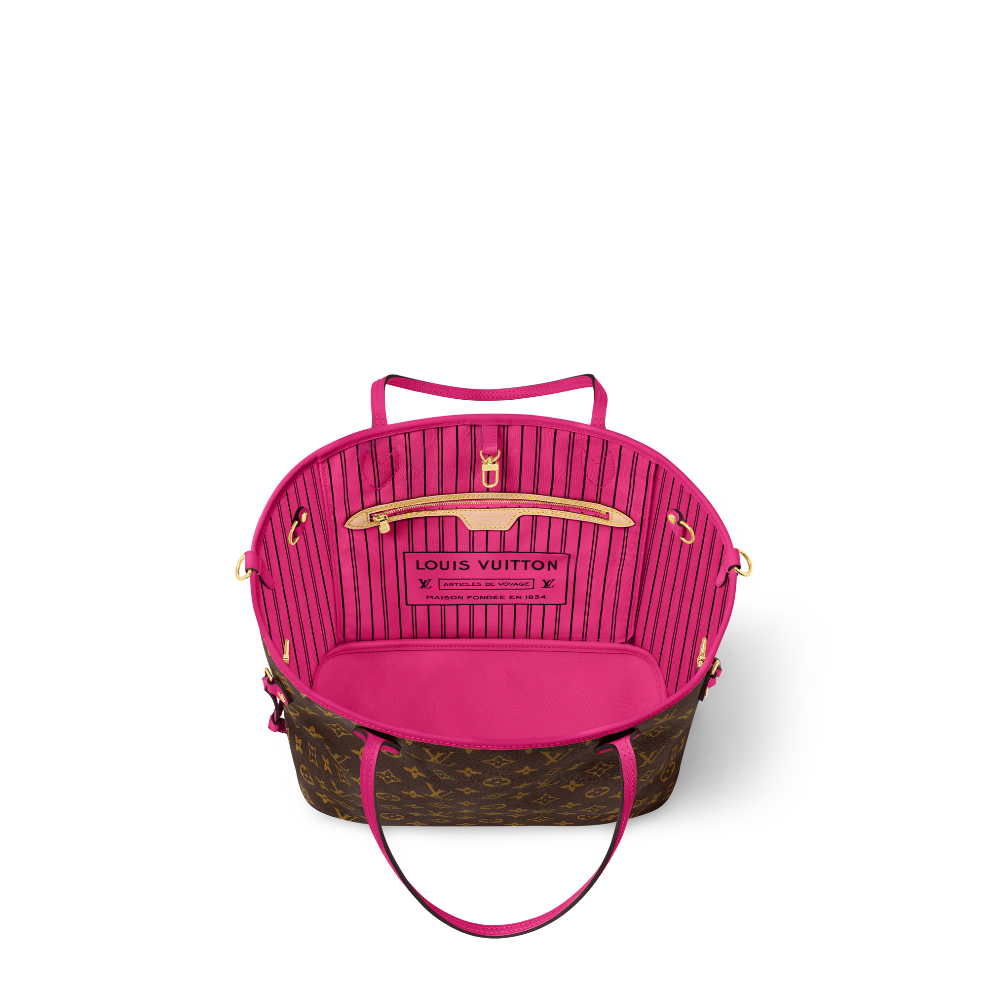 Neverfull Bandoulière Inside Out MM Tela Monogram Borse e Piccola Pelletteria Borse da Donna Icone LV | LOUIS VUITTON (Zoom prodotto)