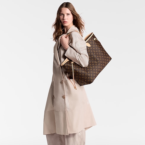 Neverfull GM Tela Monogram Donna Borse da Donna Tutte le collezioni | LOUIS VUITTON (Zoom prodotto)
