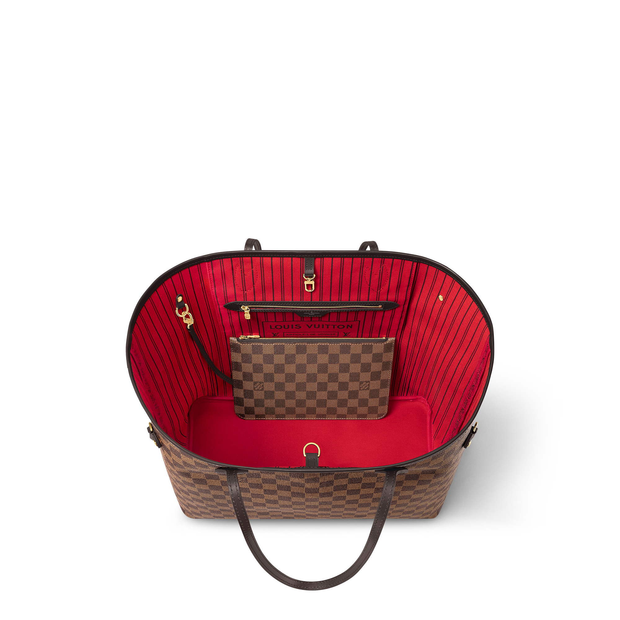 Neverfull GM Tela Damier Ébène Donna Borse da Donna Borse da donna | LOUIS VUITTON (Zoom prodotto)
