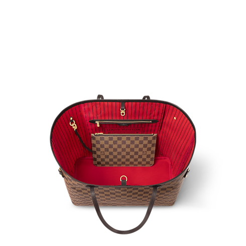 Neverfull GM Tela Damier Ébène Donna Borse da Donna Borse da donna | LOUIS VUITTON (Zoom prodotto)