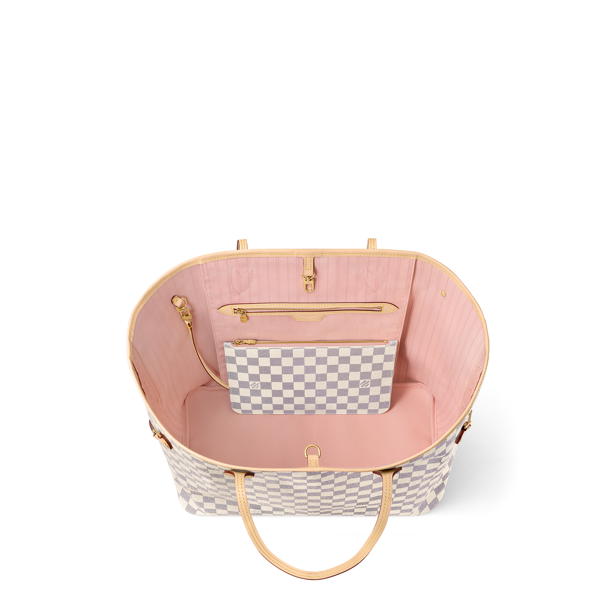 Neverfull GM Tela Damier Azur Donna Borse da Donna All Collections | LOUIS VUITTON (Zoom prodotto)