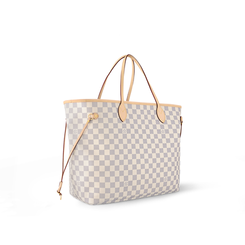 Neverfull GM Tela Damier Azur Donna Borse da Donna Tutte le collezioni | LOUIS VUITTON (Zoom prodotto)