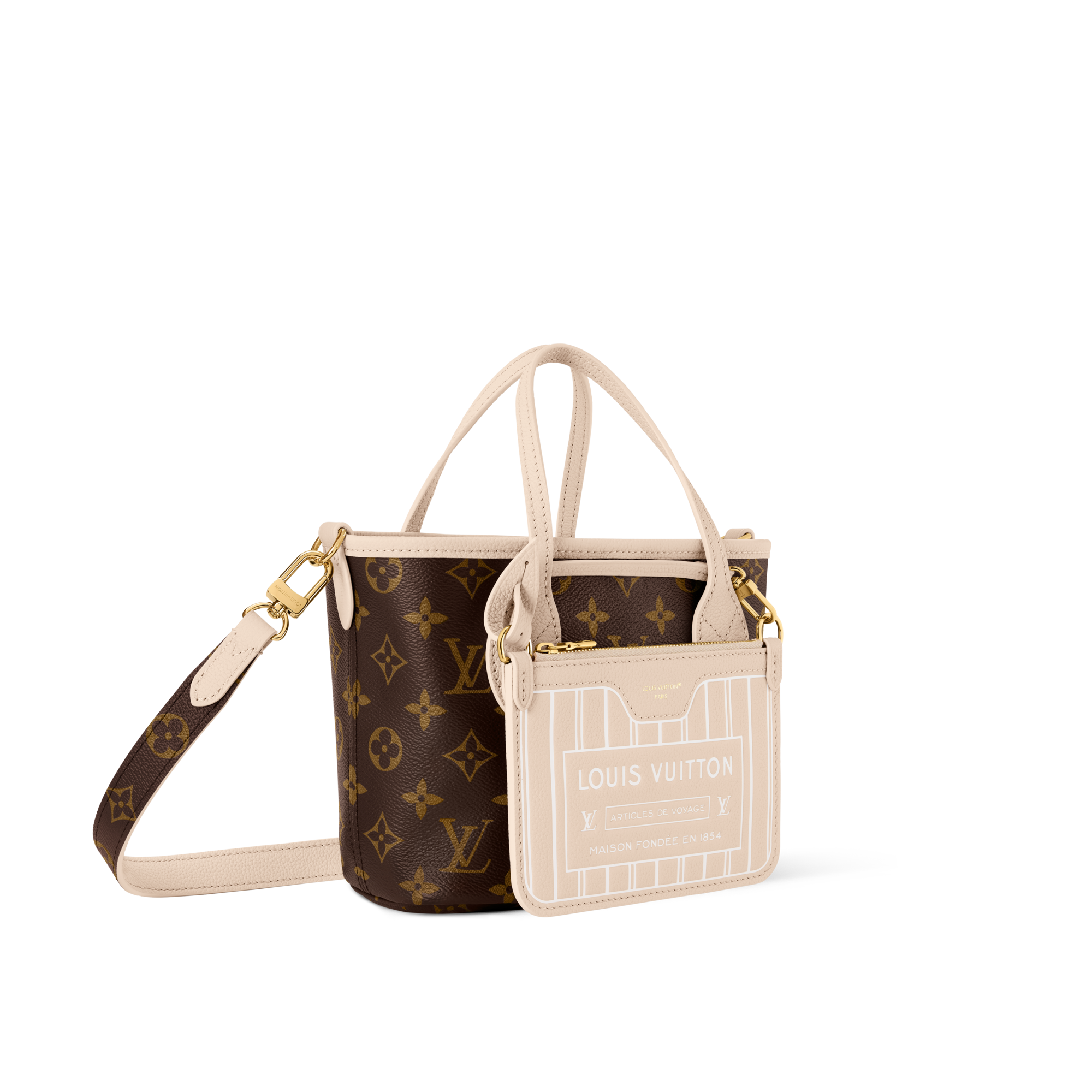 Neverfull Inside Out BB  Borse e Piccola Pelletteria Borse da Donna Icone LV | LOUIS VUITTON (Zoom prodotto)